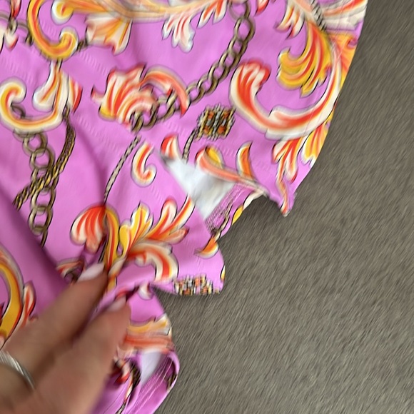 Boston Proper By Carmen Marc Valvo skirted bottom swim medium - Picture 2 of 5